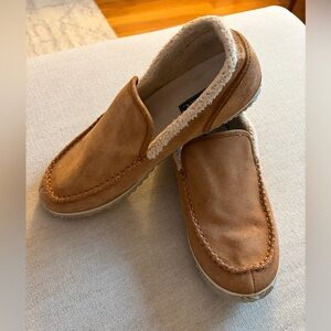 Sorel Men's Dude Moc Brown Elk Slip-On Loafers 8.5